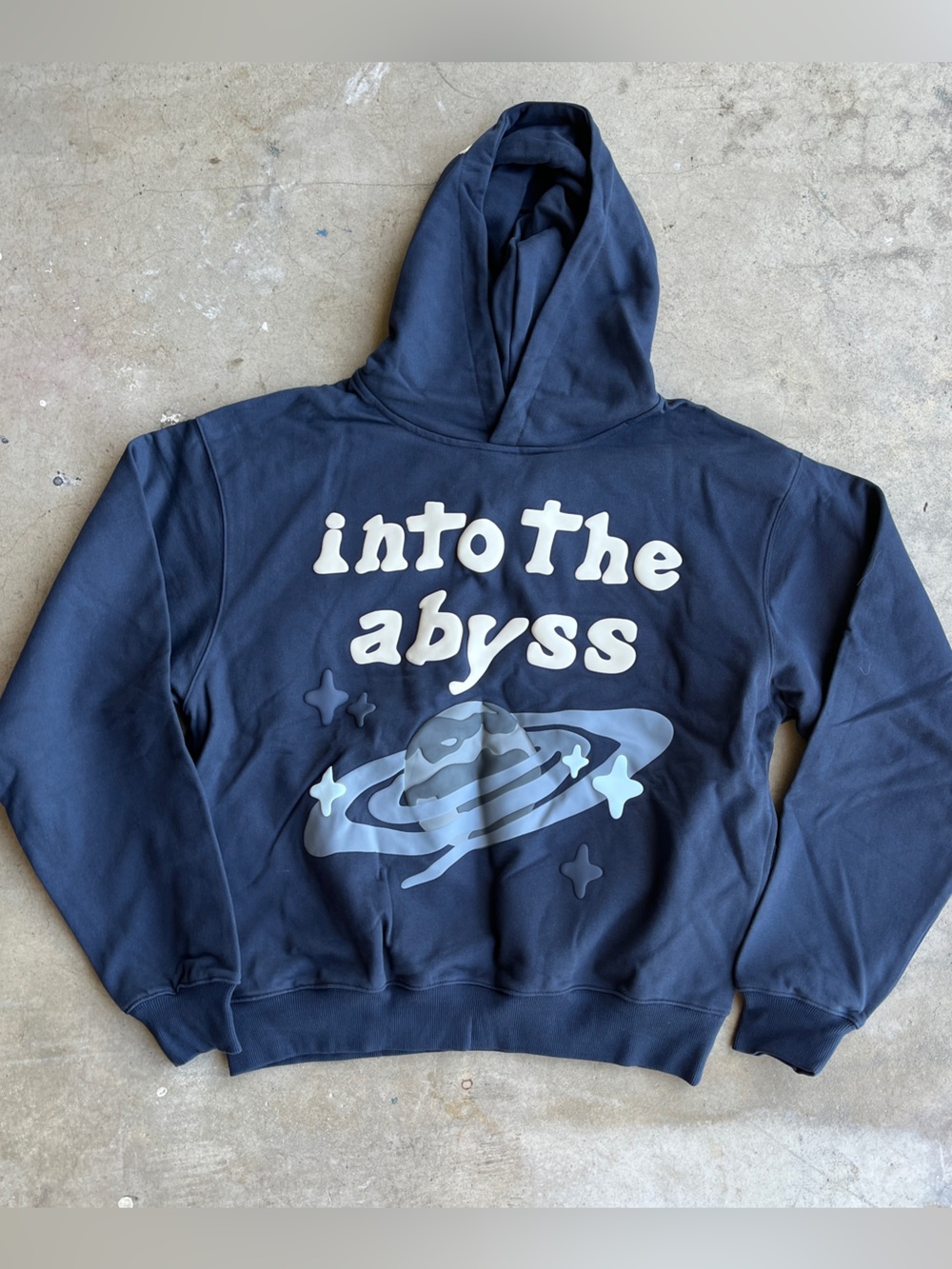 Broken Planet Into the Abyss Navy Hoodie
